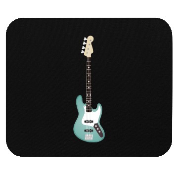 Discover Seafoam Green Bass Mouse Pads