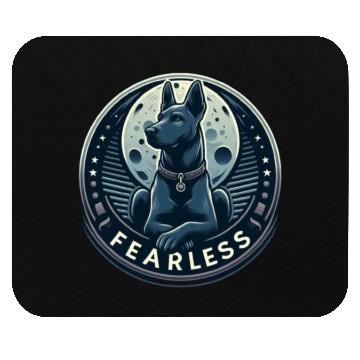 Discover "FEARLESS" is a natural talent that every creature Mouse Pads