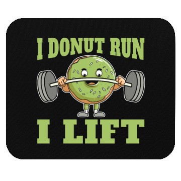 Discover Fitness Donut Donut Gym Mouse Pads