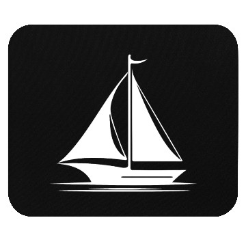 Discover Elegant Sailing Ship With Set Sails Mouse Pads