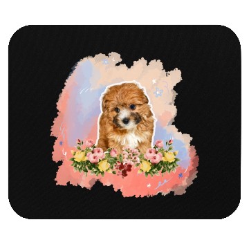 Discover yorkie poo Mouse Pads