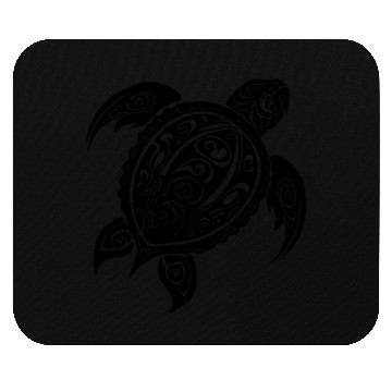 Discover Vintage Abstract Wild Tattoo Turtle Mouse Pads