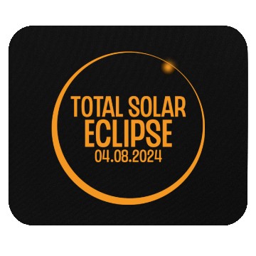 Discover Total Eclipse Map Path of Totality Lover April 8, Mouse Pads