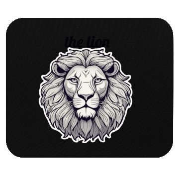 Discover the lion Mouse Pads