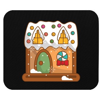 Discover Gingerbread real estate Mouse Pads