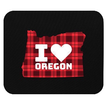 Discover I Love Oregon Mouse Pads