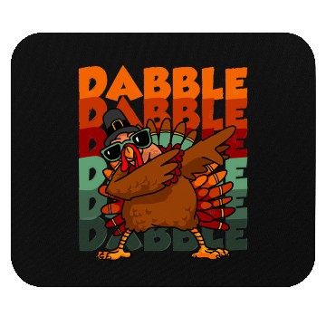 Discover Dabbing Turkey Mouse Pads Thanksgiving Dabble