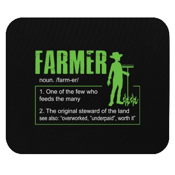 Discover Farm Farmer Definition Mouse Pads