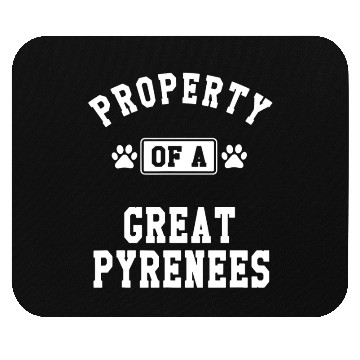 Discover Property of Great Pyrenees Mouse Pads