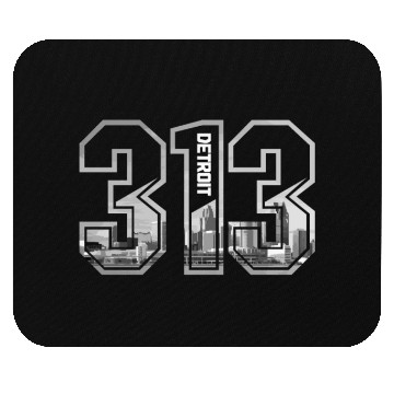 Discover Detroit Michigan Motor City USA Mouse Pads