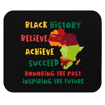 Discover Honoring Past Inspiring Future Black History Month Mouse Pads