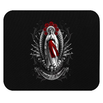 Discover Santa Muerte, Devoción, Altar, Rituales, Oración, Mouse Pads
