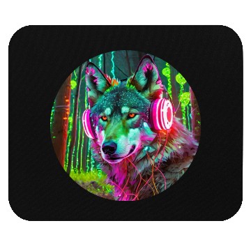 Discover Electric Wilderness Glow 2 Mouse Pads