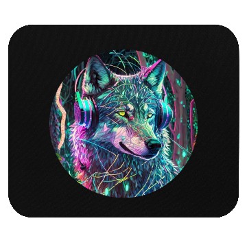 Discover Electric Wilderness Glow 4 Mouse Pads