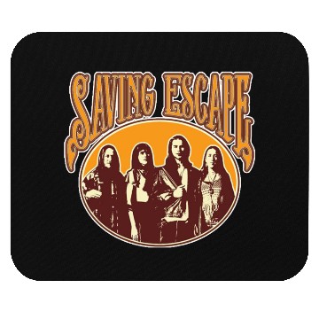Discover Saving Escape band concert temp Mouse Pads