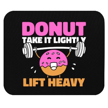 Discover Fitness Donut Donut Gym Mouse Pads