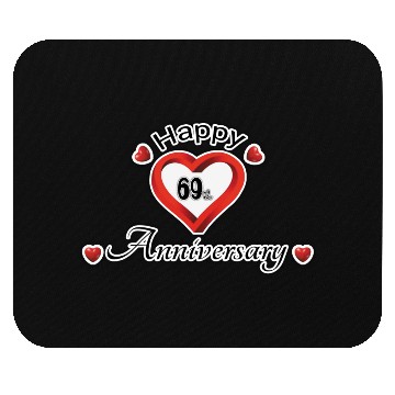 Discover anniversary 69th Mouse Pads