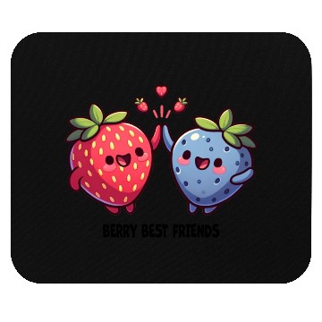 Discover Berry Best Friends Mouse Pads