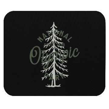 Discover Olympic National Park Mouse Pads
