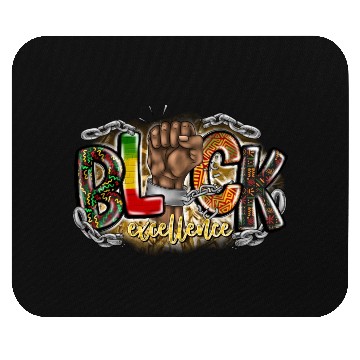 Discover Black Excellence Mouse Pads