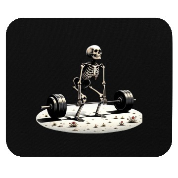 Discover Funny Meme Exercise Weightlifter Weightlifting Mouse Pads