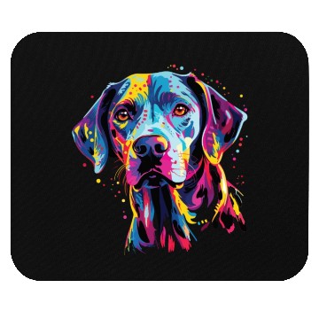 Discover Watercolor Colorful Dalmatian Mouse Pads