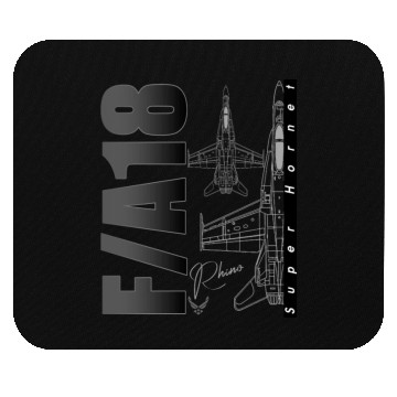 Discover F18 Hornet Us Air Force Fighterjet Mouse Pads