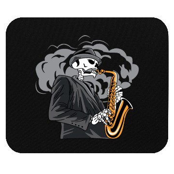 Discover Death Song Saxophonist Gift Mouse Pads