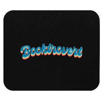 Discover Booktrovert Book Lover Bookworm Library Teachers Mouse Pads