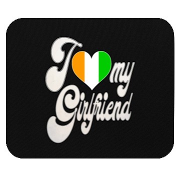 Discover IvoryI Love My Ivorian Girlfriend Mouse Pads
