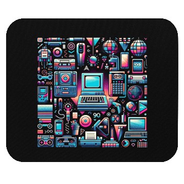 Discover 90s Tech & Pop Culture Mouse Pads