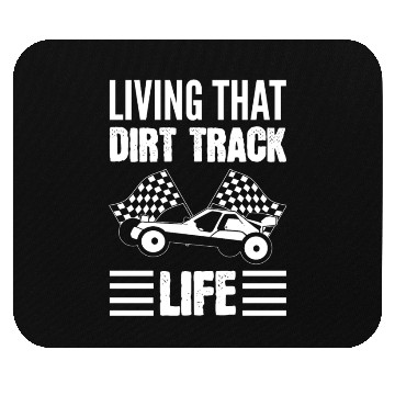 Discover Racing Flags Racer Mouse Pads