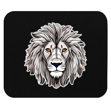Discover Lion Forest Mouse Pads