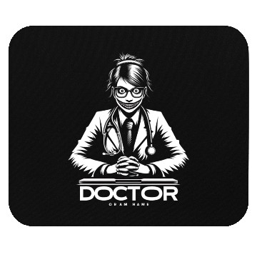 Discover crazy doctor Mouse Pads