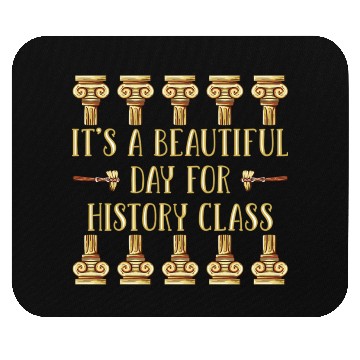 Discover History Teacher Mouse Pads
