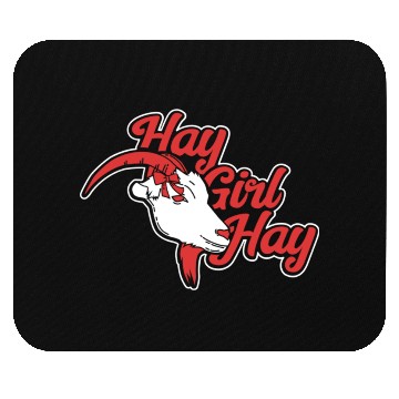 Discover Goat Lover Hay Girl Hay Mouse Pads