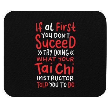 Discover Tai Chi Instructor Mouse Pads