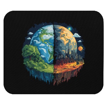 Discover Lets not the planet Mouse Pads