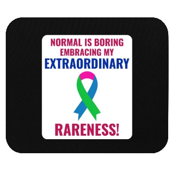 Discover Rare Disease Awareness Embrace Extraordinary Mouse Pads
