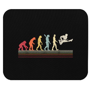 Discover Funny Guitar Mouse Pads Retro Vintage Evolution