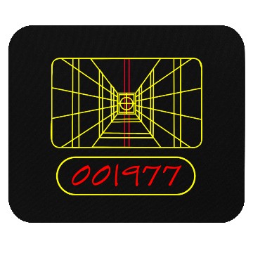 Discover Stay On Target - 1977 Classic Mouse Pads