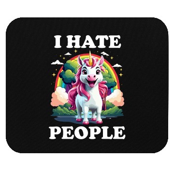 Discover I HATE PEOPLE Mouse Pads