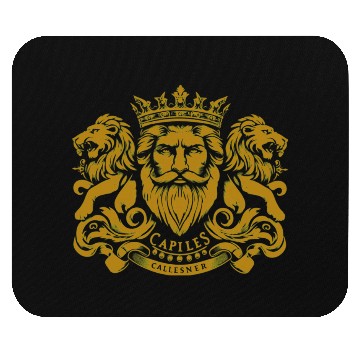 Discover King And Lion Head Mouse Pads