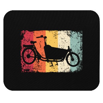 Discover Heavy Load Bike Cargo Bicycle Cargobike Mouse Pads