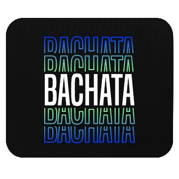 Discover Bachata Lettering For Sensual Dancing Mouse Pads