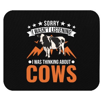 Discover Cow Farmer Rancher Cows Mouse Pads