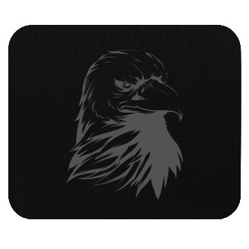 Discover Bald Eagle Silhouette Mouse Pads