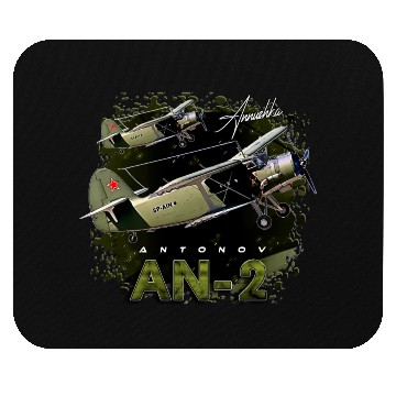 Discover Antonov AN-2 Vintage Russian Aircraft Mouse Pads