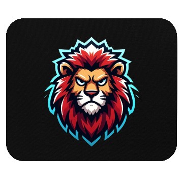 Discover Lion angry Mouse Pads