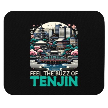 Discover Fukuoka Japan Country Travel Vacation Japanese Mouse Pads
